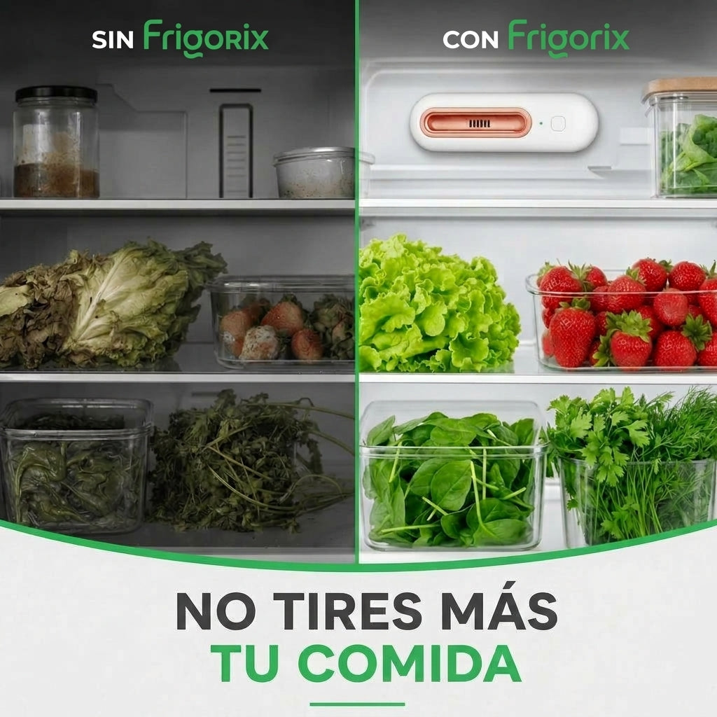 Frigorix™ – Mantén tus alimentos frescos 4 veces más tiempo
